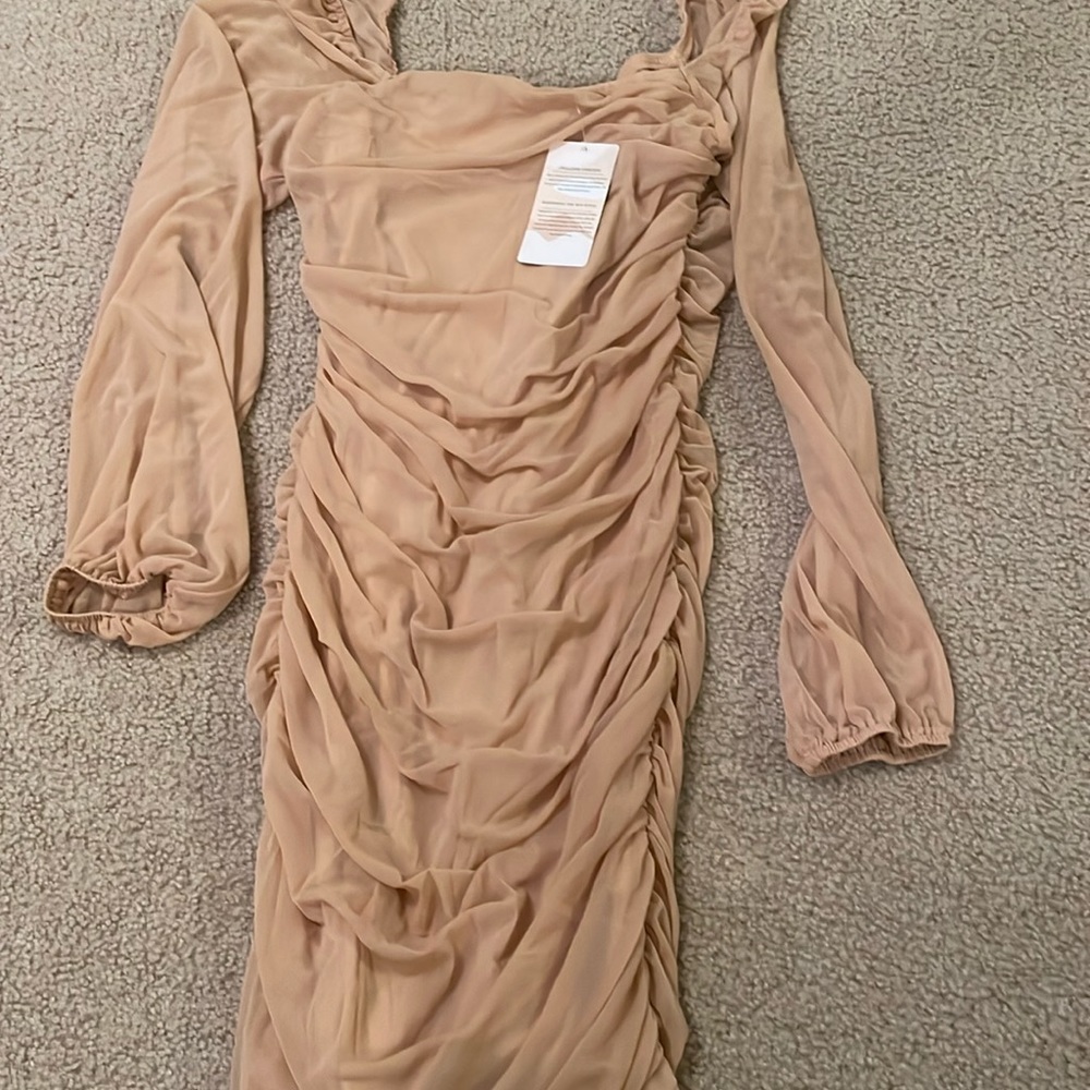 Nude dress